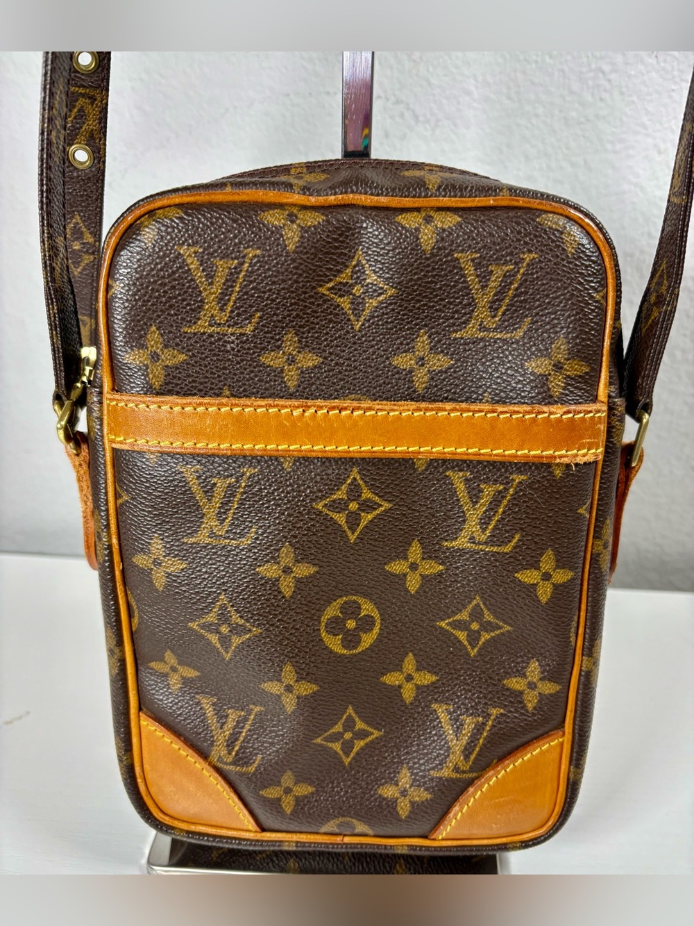 Louis Vuitton  Vintage Monogram Danube Crossbody Bag W/Dust bag